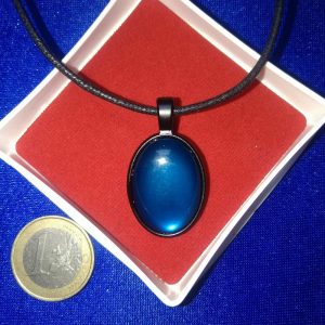 Gothic  Pendants  blue cabachons